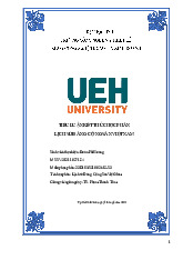 Tiểu Luận Kết Thúc Học Phần Lịch Sử Đảng Cộng Sản VN | Lịch sử đảng | Trường Đại học Kinh tế Thành phố Hồ Chí Minh