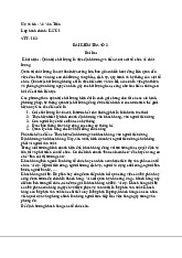 Bài Kiểm Tra Số 2: Quản Trị Chất Lượng | Trường Đại học Thương Mại