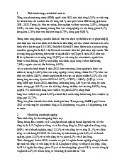 Tình hình đầu tư quốc tế tại Việt Nam: Quý I năm 2023- Tài liệu môn kinh tế vi mô –Trường Đại học Hoa Sen