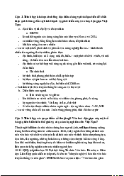 Đề cương văn hóa dân gian - Cơ sở văn hóa Việt Nam | Trường Đại học Văn hóa Hà Nội