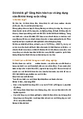 Đá khô là gì? Công thức hóa học và ứng dụng của đá khô trong cuộc sống