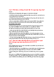 Đề cương Chủ Nghĩa Xã Hội Khoa Học - đầy đủ