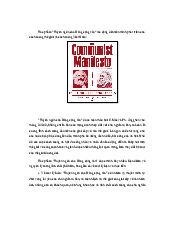 Tác Phẩm Tuyên ngôn của Đảng cộng sản - Lịch sử đảng | Đại học Văn Lang