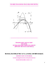Ôn kiến thức, luyện kỹ năng bài giảng đồ thị, bảng biến thiên của hàm số