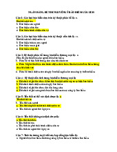 Ngân hàng đề thi nguyên lý bảo hiểm của UEH