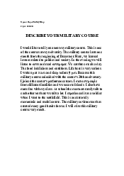 Describe your military course | Bài tập môn IELTS vocabulary (IELTS) | Đại học Bách Khoa, Đại học Đà Nẵng