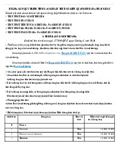 Hướng dẫn quy trình tính các khoản thuế có liên quan đến hàng nhập khẩu môn Thuế nhập khẩu | Trường đại học kinh doanh và công nghệ Hà Nội