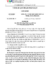 Nghị định quy định chức năng, nhiệm vụ, quyền hạn và cơ cấu tổ chức của Bộ Tư Pháp, căn cứ Luật tổ chức Chính Phủ ngày 19 tháng 6 năm 2015, luật sửa đổi | Tài liệu Văn bản Quy phạm pháp luật | Học viện Hành Chính Quốc Gia