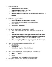 Bộ câu hỏi trắc nghiệm hay môn Tin học  | Trường đại học kinh doanh và công nghệ Hà Nội