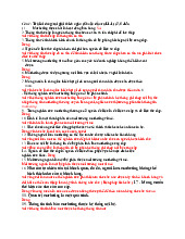 Câu Hỏi Đúng/Sai và Phân Tích Ngắn môn Marketing căn bản | Trường đại học Mở Hà Nội