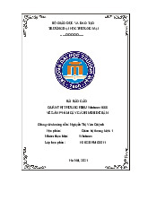 Quản trị thương hiệu wintrees1668 về sản phẩm cây cảnh mini để bàn | Bài thảo luận quản trị thương hiệu