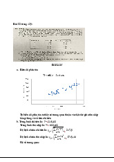 Ôn tập nhóm Bài Tập Hồi Quy | Thống kê trong kinh tế và kinh doanh | Trường Đại học Kinh tế Quốc dân