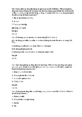 Đề cương môn Tư tưởng Hồ chí minh - Trường Đại học lao động -  xã hội