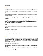 Lời Giải Đề Cương Chương 1-5 môn Kiến trúc máy tính | Trường đại học Mở Hà Nội