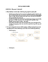 ÔN TẬP PHÂN PHỐI - Môn Quản trị Học - Đại Học Kinh Tế - Đại học Đà Nẵng