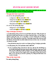 Đề cương Môn Lịch sử văn minh thế giới | Đại học Sư phạm Hà Nội 2