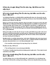 Kể lại câu chuyện Nàng Tiên Ốc siêu hay, đạt điểm cao Văn mẫu lớp 4