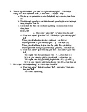 Bài tập phán đoán | Học viện Nông nghiệp Việt Nam