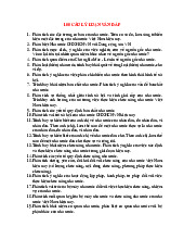 100 Câu Lý Luận Vấn Đáp Chủ nghĩa Mác - Lênin | Đại học Nội Vụ Hà Nội