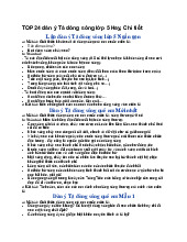 TOP 24 dàn ý Tả dòng sông lớp 5 Hay, Chi tiết