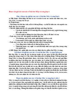 Văn mẫu lớp 6 Kết nối tri thức bài Đoạn văn ghi lại cảm xúc về bài thơ Mây và sóng