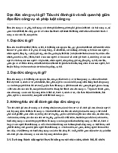 Đạo đức công vụ là gì? Tiêu chí đánh giá và mối quan hệ giữa đạo đức công vụ và pháp luật công vụ