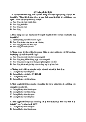 Lý luận nhận thức - Triết học Mác Lênin | Trường Đại học Luật, Đại học Quốc gia Hà Nội