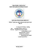 Vai Trò Đầu Tư Trong Chuyển Dịch Kinh Tế | Môn Kinh tế đầu tư - Đại học Kinh Tế Quốc Dân