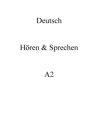 Tài liệu Tiếng Đức - A2