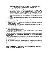 Thí nghiệm Công nghệ sản xuất cồn từ bột sắn môn Đồ án chuyên ngành CNTP (Thiết kế) | Trường Đại học Bách Khoa Hà Nội