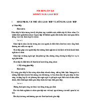 Nội dung ôn tập Kỹ năng giao tiếp | Kỹ năng giao tiếp | Đại học công nghiệp HCM