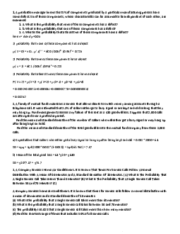 Đề cương môn Xác suất thống kê (Part1) | Đại học Kinh tế Quốc dân