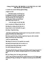 Chương 2 hàng hóa, thị trường và vai trò của các chủ thể 11 môn Kinh tế chính trị Mác - Lênin  | Học viện Nông nghiệp Việt Nam