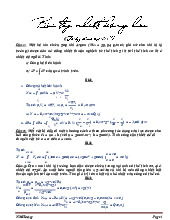 Đề cương môn hóa lý 1- Trường Đại học bách khoa - Đại học đà nẵng.