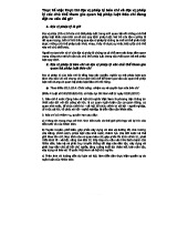 BT Địa vị pháp lý trong hoạt động báo chí và vấn đề hiện tại