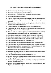 Câu Hỏi Lý Thuyết Học Phần Nghiên Cứu Marketing | Đại học Kinh tế kỹ thuật công nghiệp