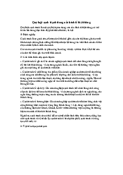 Quy luật cạnh tranh trong nền kinh tế thị trường - Kinh tế chính trị Mác - Lênin | Trường Đại học Mở Thành phố Hồ Chí Minh