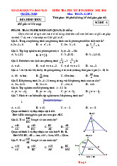 Đề Thi HK 2 Toán 8 Sở GD Quảng Nam 2025-2026 Có Đáp Án