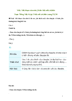 Soạn bài Viết: Viết đoạn văn nêu ý kiến | Kết nối tri thức