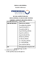 Đề cương nghiên cứu khoa học N07: Ảnh hưởng mua hàng trực tuyến sinh viên. Môn Phương pháp nghiên cứu khoa học (Phenikaa) | Đại học Trường Đại học Phenika.