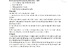 Đề thi cuối kỳ học phần Luật hiến pháp Việt Nam năm 2024 - 2025 | Đại học Luật Thành phố Hồ Chí Minh