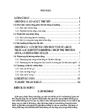Tiểu luận Kinh tế chính trị - Chứng minh sức lao động là một hàng hóa đặc biệt. Vận dụng đến việc học tập của bản thân sau khi tốt nghiệp ra nhập thị trường sức lao động thuận lợi