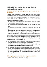 Những bài Toán có lời văn cơ bản lớp 3 và hướng dẫn giải chi tiết