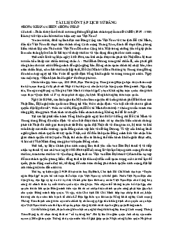 TRONG KHÁNG CHIẾN CHỐNG PHÁP | Lịch Sử Đảng Cộng Sản Việt Nam | Đại học Khoa học Xã hội và Nhân văn, Đại học Quốc gia Thành phố HCM