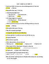 Trắc nghiệm quản lý dự án - Môn quản trị học - Đại Học Kinh Tế - Đại học Đà Nẵng