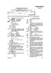 Đề thi cuối học phần số 1 - Tin học đại cương | Đại học Bách Khoa Hà Nội