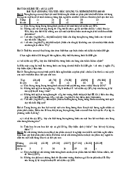 Bài tập ước lượng và kiểm định tham số môn Xác suất thống kê | Học viện Chính sách và Phát triển