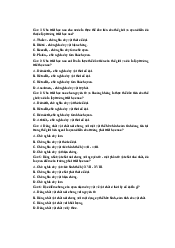 Nội dung ôn tập - Trắc nghiệm môn Triết học Mác - Lênin | Đại học Bách Khoa - Đại học Đà Nẵng