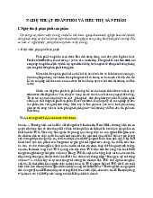 Nghệ thuật phân phối và tiêu thụ sản phẩm trong marketing môn Marketing căn bản | Trường đại học Mở Hà Nội