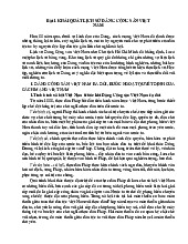 Lý thuyết môn LSĐ/ Trường đại học Nguyễn Tất Thành